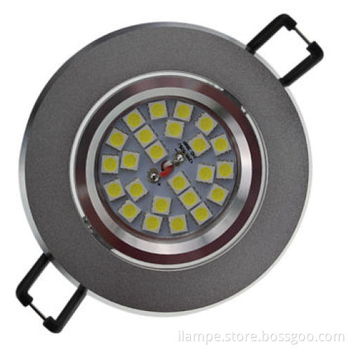 LED Spotlight Bulb, 4W, Made of Aluminum, High Luminous Efficiency, Silver Luster, CE-marked